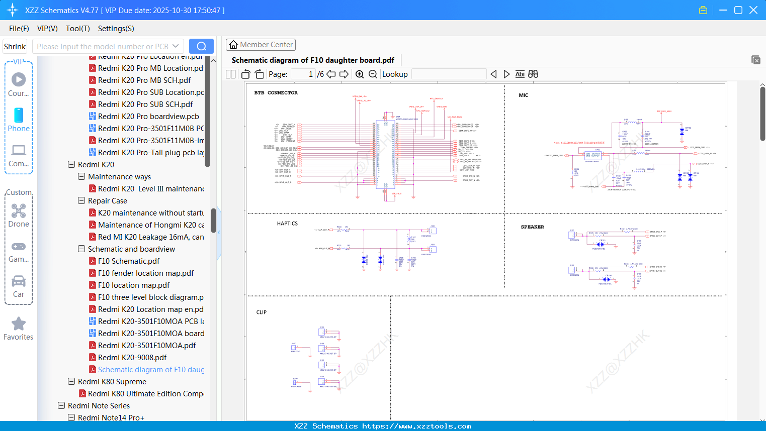 Xiaomi Redmi Schematic Diagram Of F10 Daughter Board